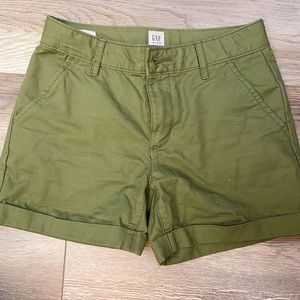 GAP KIDS military green shorts Size 10